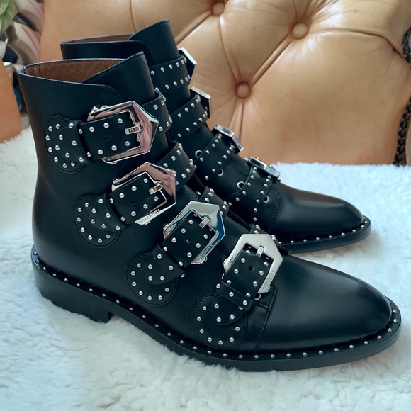 Givenchy Prue Elegant Studded Leather Boot 6 NWT - Picture 10 of 14